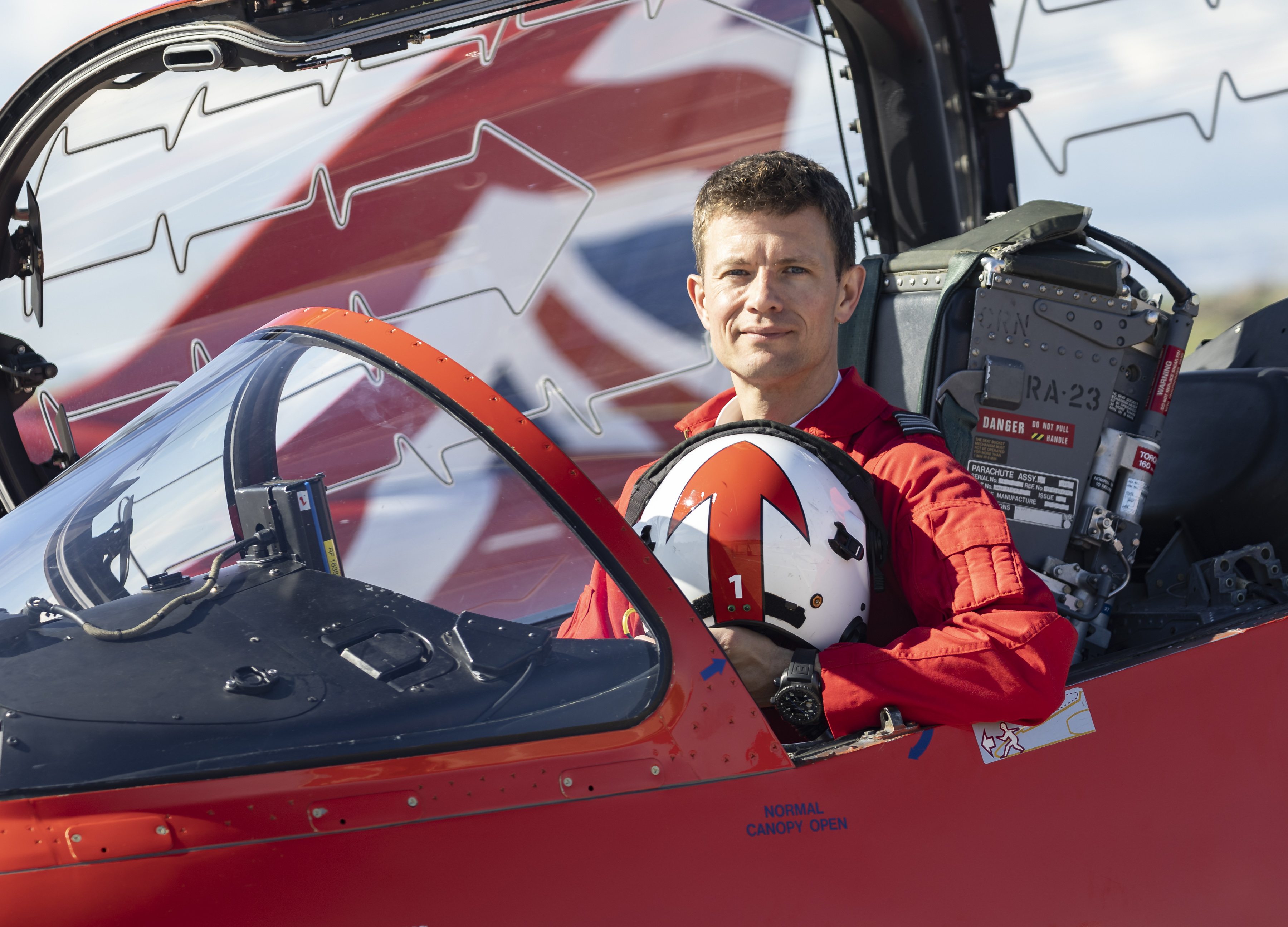 Squadron Leader Tom Bould, Red 1.